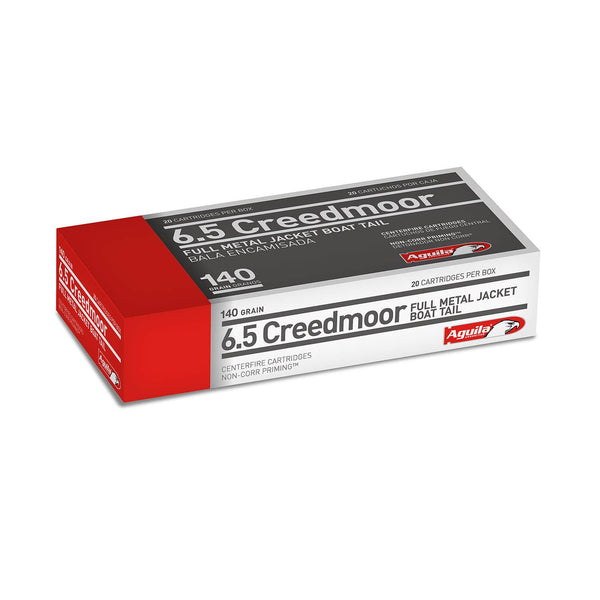 6.5 CREEDMOOR 140 GR FMJBT 20 RD