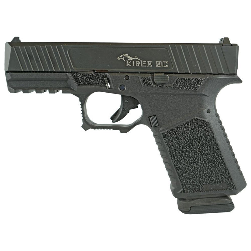 Pistol Kiger-9c Black 9mm 3.9" Barrel 15rd