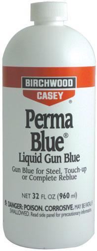 BIRCHWOOD CASEY PERMA BLUE LIQUID 32OZ