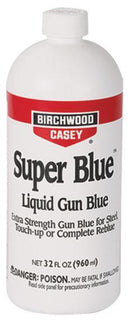 BIRCHWOOD CASEY SUPER BLUE QUART PLASTIC BOTTLE