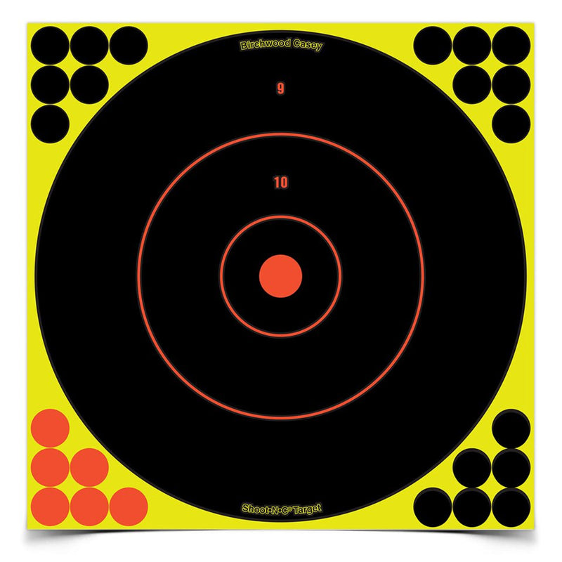 SHOOT-N-C 12" BULL'S-EYE TARGET - 500 SHEET PACK