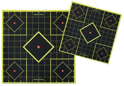 BIRCHWOOD CASEY SHOOT-N-C 8" SIGHT-IN TARGET - 15-PK
