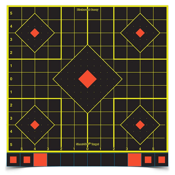 SHOOT-N-C 12" SIGHT-IN TARGET 100 SHEET PACK