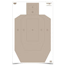 EZE-SCORER 23" X 35" IPSC PRACTICE - 5 PAPER PK (FOLDED)