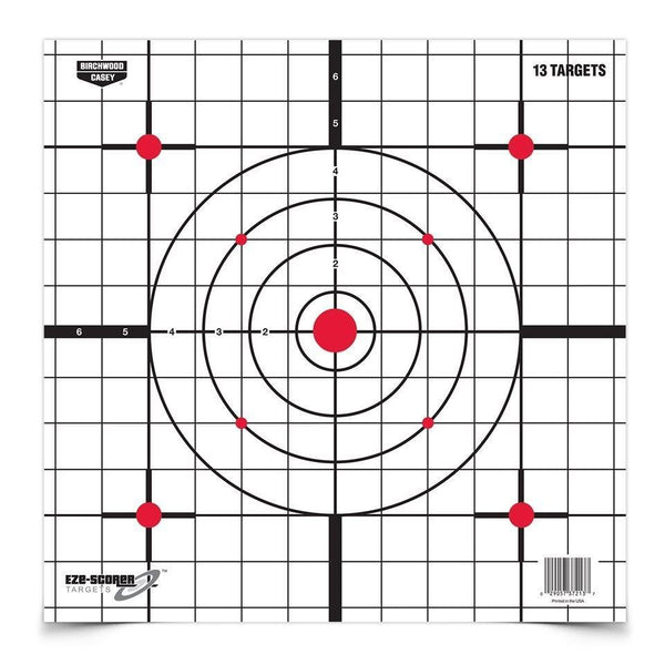 EZE-SCORER 12" SIGHT-IN PAPER TARGET - 13-PK