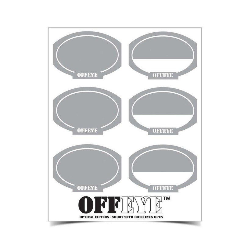 OFF-EYE OPTICAL LENS FILTERS FULL FROST AND HALF FROST KIT