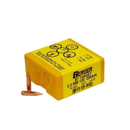 6.5MM 120GR MATCH TARGET BT