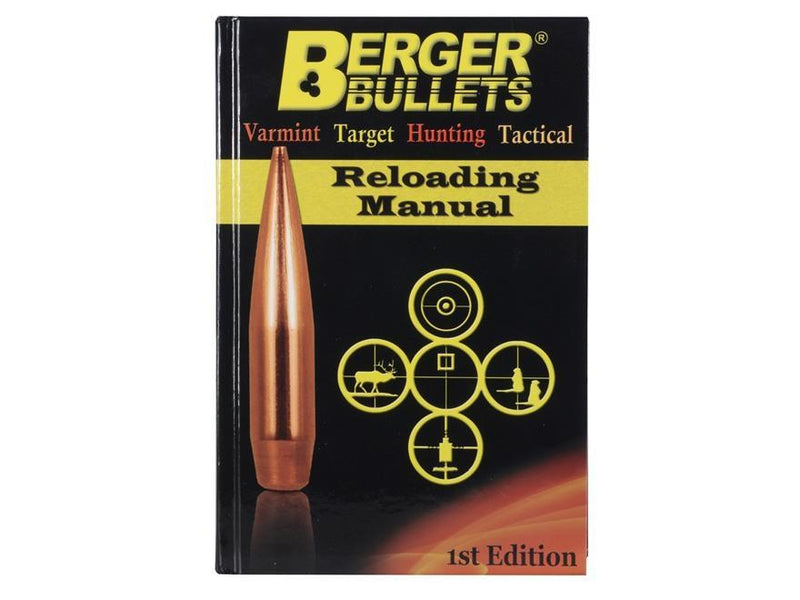 BERGER RELOADING MANUAL 1ST ED