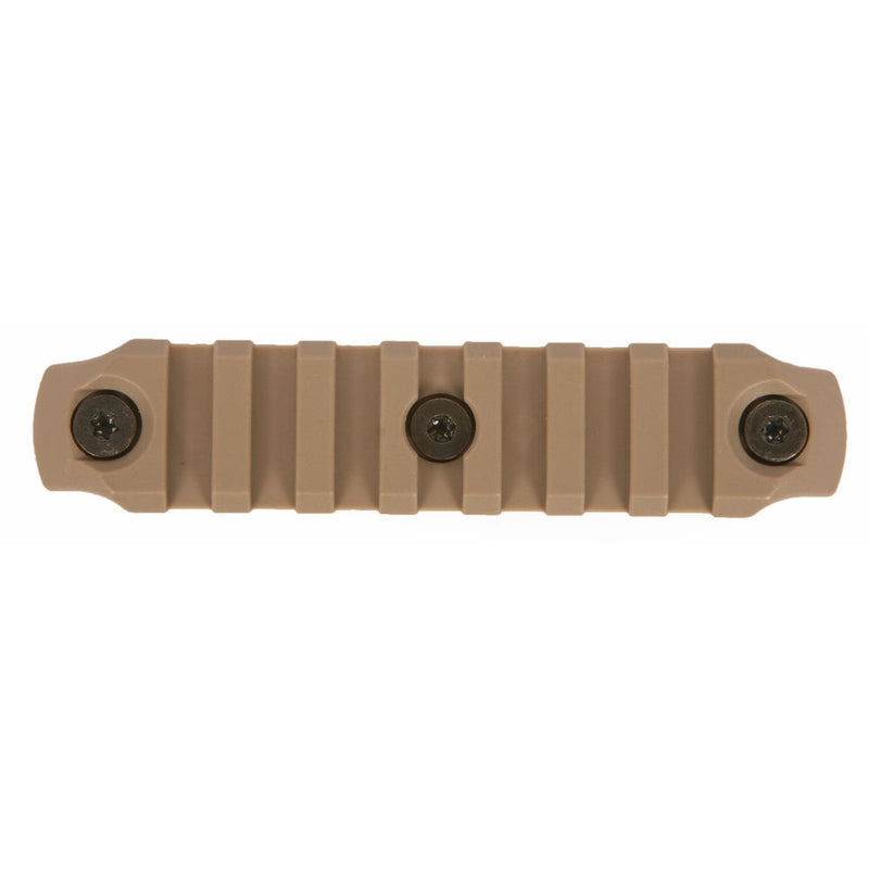 BCMGUNFIGHTER KEYMOD NYLON RAIL 4IN FDE