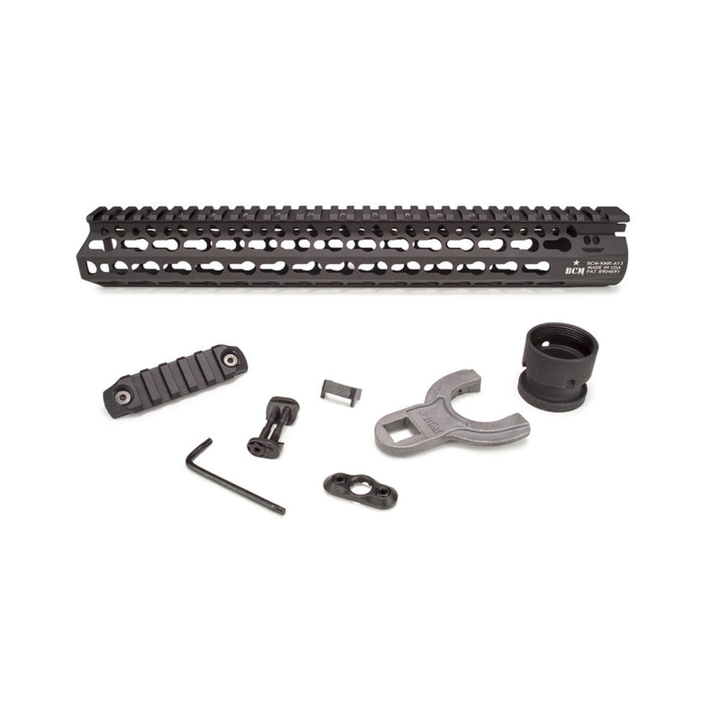 KEYMOD RAIL ALPHA 5.56 13IN BLK