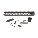 KEYMOD RAIL ALPHA 5.56 15IN BLK