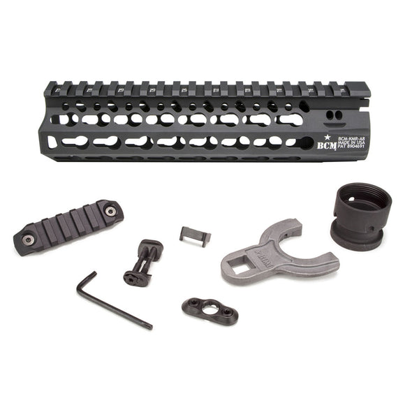 KEYMOD RAIL ALPHA 5.56 8IN BLK