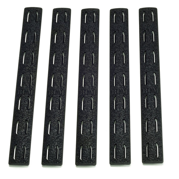 KEYMOD RAIL PANEL KIT 5.5IN 5PK BLK