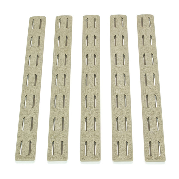 KEYMOD RAIL PANEL KIT 5.5IN 5PK FDE