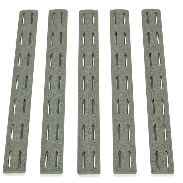 KEYMOD RAIL PANEL KIT 5.5IN 5PK FOLGRN