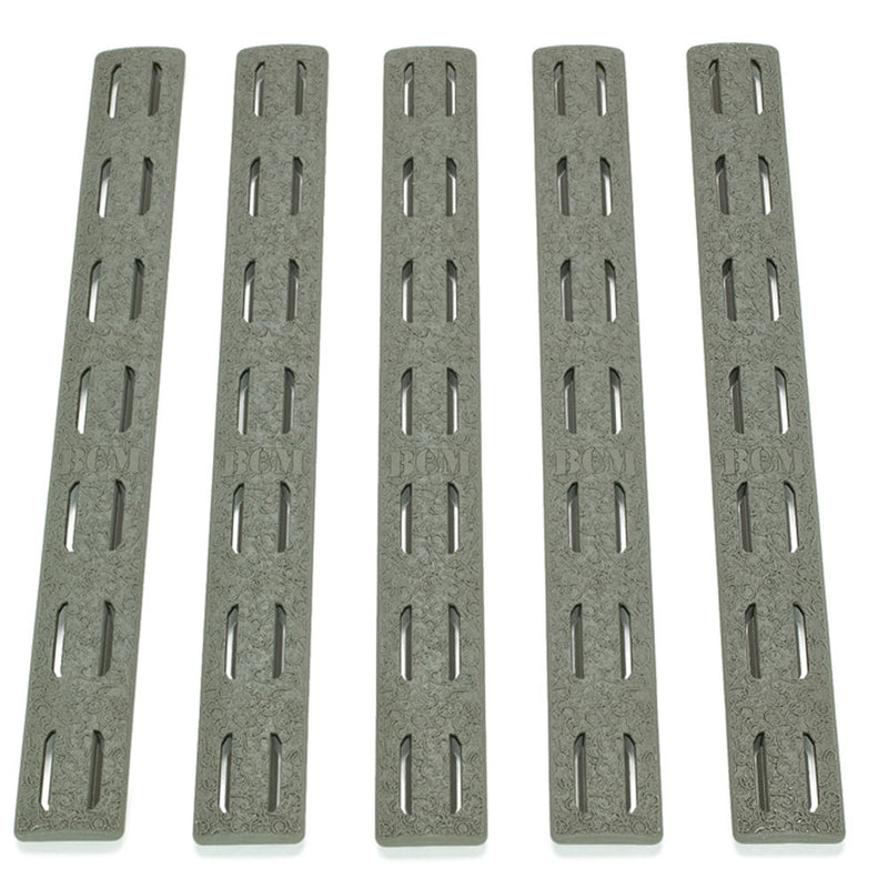 KEYMOD RAIL PANEL KIT 5.5IN 5PK FOLGRN