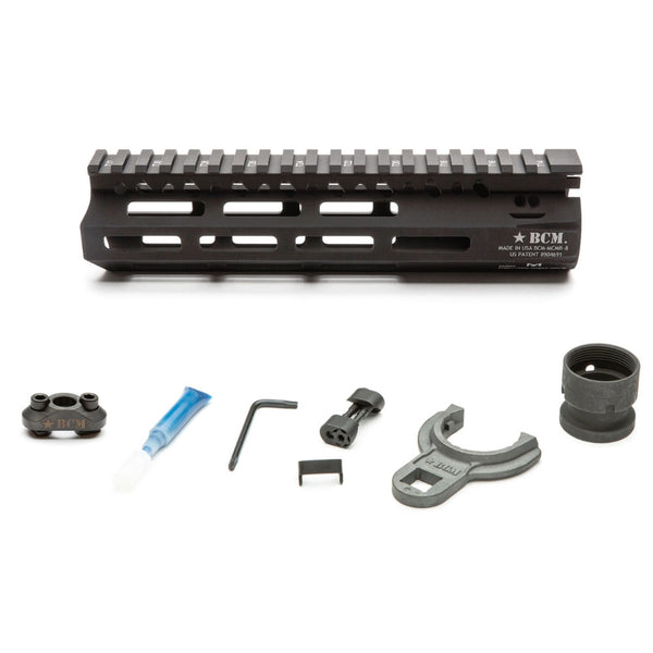 BCMGUNFIGHTER MCMR ALUMRAIL 556 8IN BLK