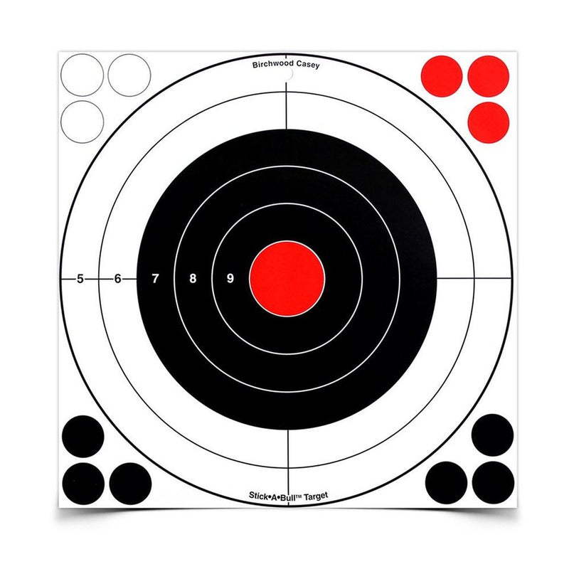 STICK-A-BULL 12IN BULLSEYE SELF ADH 5PK
