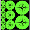 TARGET SPOTS GREEN ASSORTED 1IN/2IN/3IN