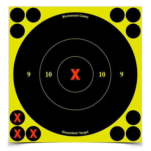 B8-60 SNC 6IN ROUND X-BULL TARGET 60PK