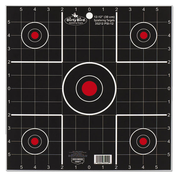 PSI12 DRTY BRD 12IN SIGHT IN TGT 12PK