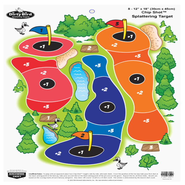 DIRTY BIRD CHIP SHOT 12X18IN 100PK