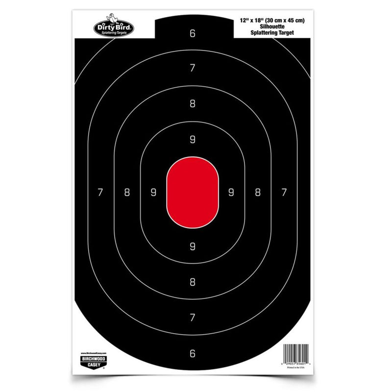 DIRTY BIRD 12IN X 18IN SILHOUETTE TGT EA