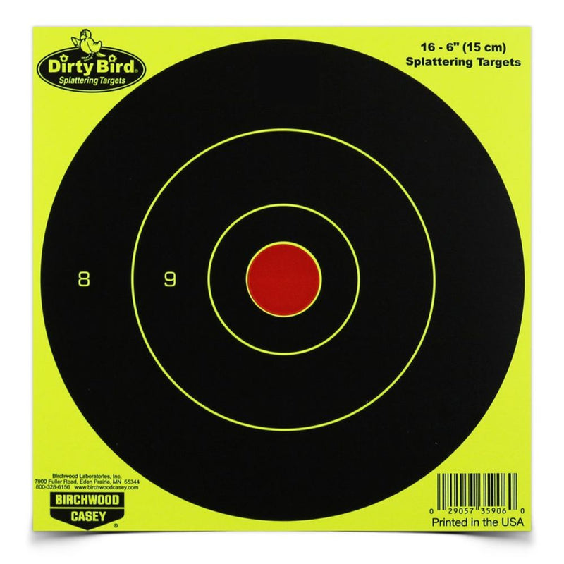 DIRTY BIRD 6IN BULLSEYE 100PK