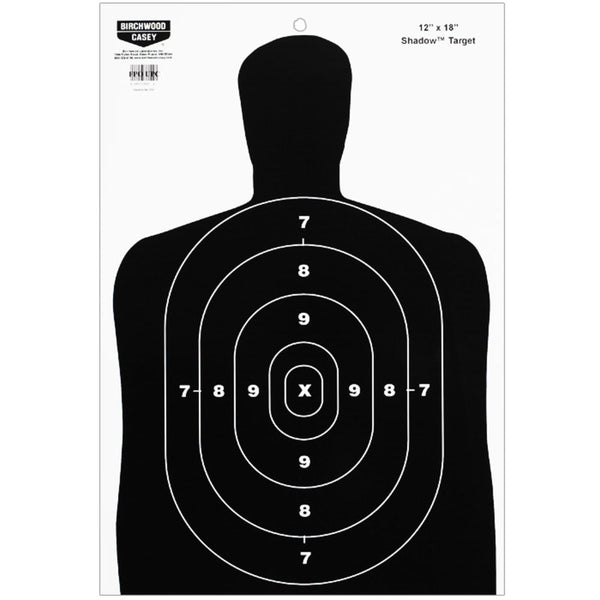 EZE-SCORER BC27 SILHOUETTE 12X18IN 100PK