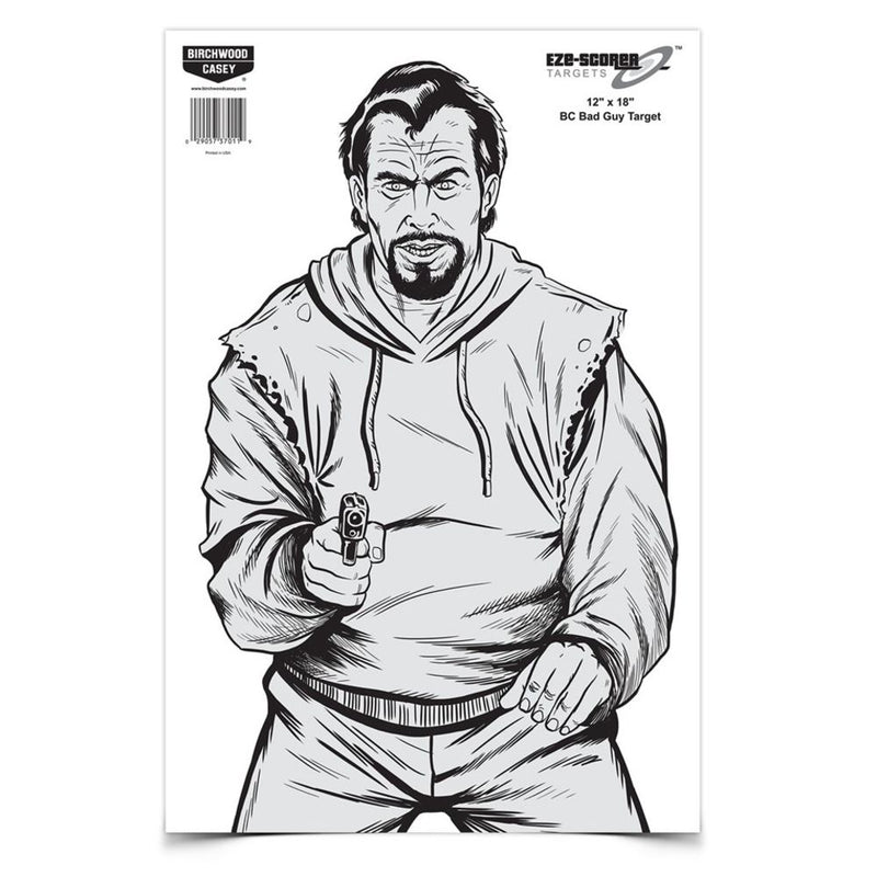 EZE-SCORER BC BAD GUY 12X18IN 100PK