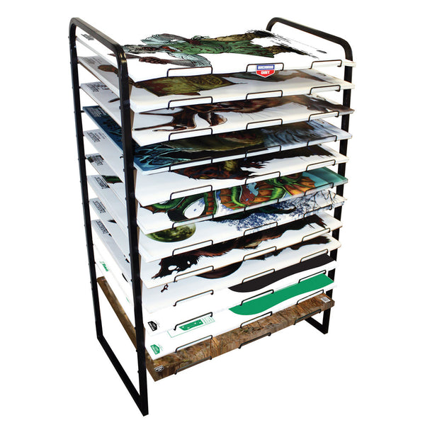 TARGET RACK ONLY 12 SHELVES 23INX35IN