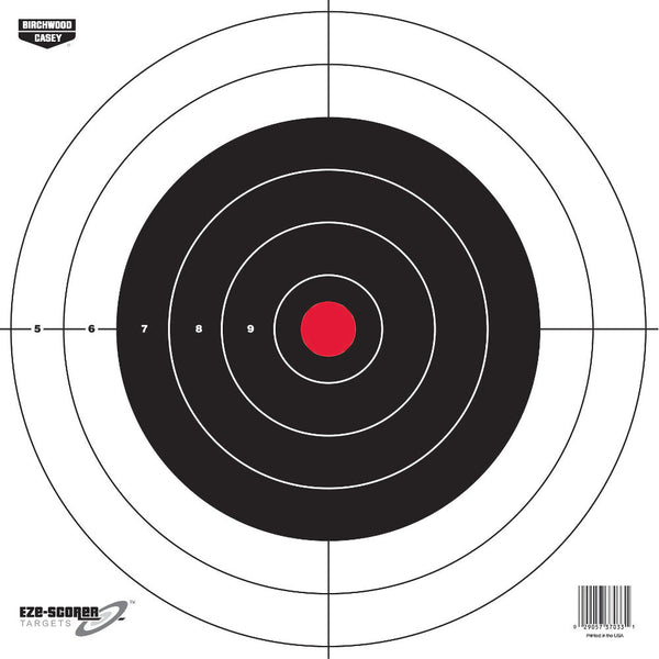 EZE-SCORER 12IN BULLS-EYE PAPER TGT EA