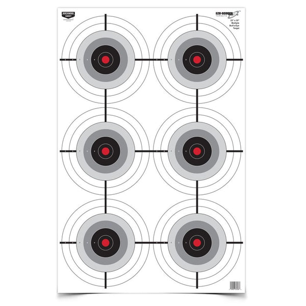 EZE-SCORER MULTI BULLSEYE 23X35IN 5PK