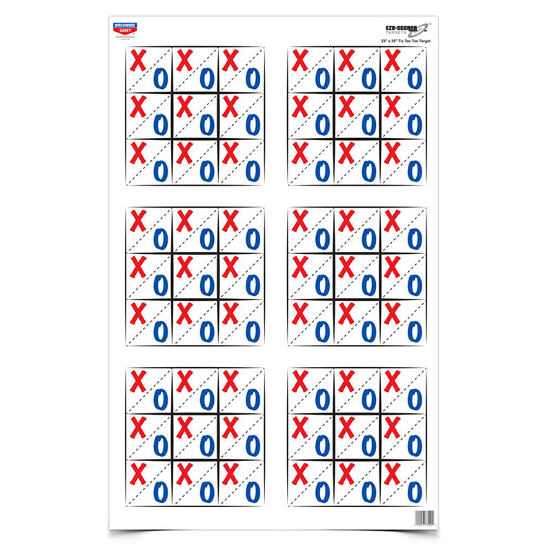 EZE-SCORER TIC TAC TOE 23X35IN 100PK