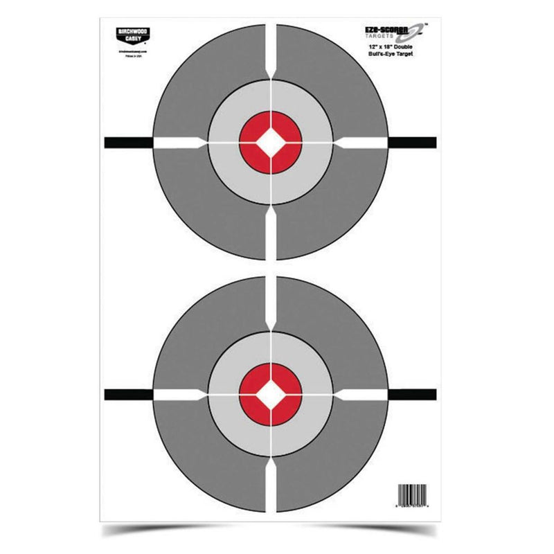 EZE-SCORER 12X18 DOUBLE BULLS 10 TGTS