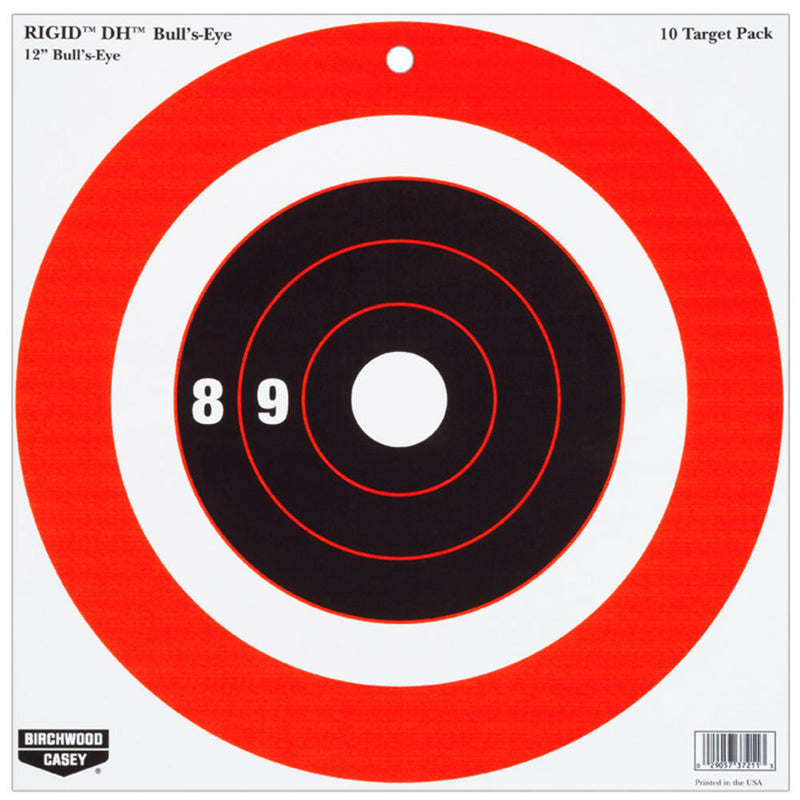 RIGID 12IN DH BULLSEYE PAPER TGT 10PK