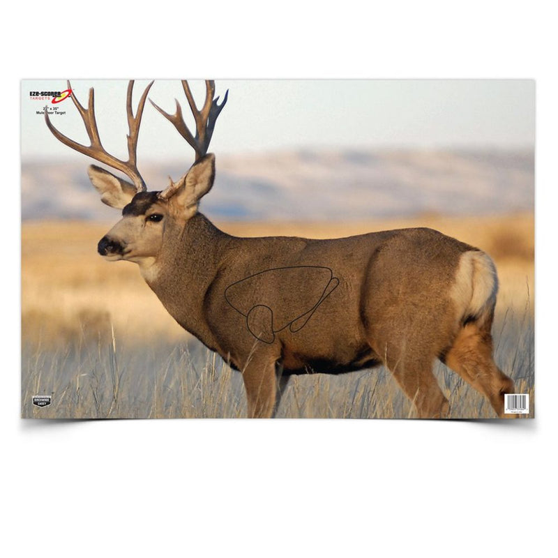 EZE-SCORER 23X35IN MULE DEER 2PK