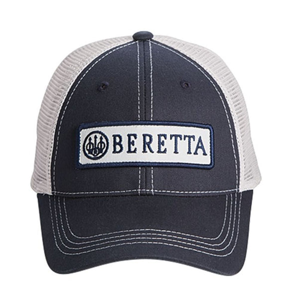 PATCH TRUCKER HAT NAVY WHITE