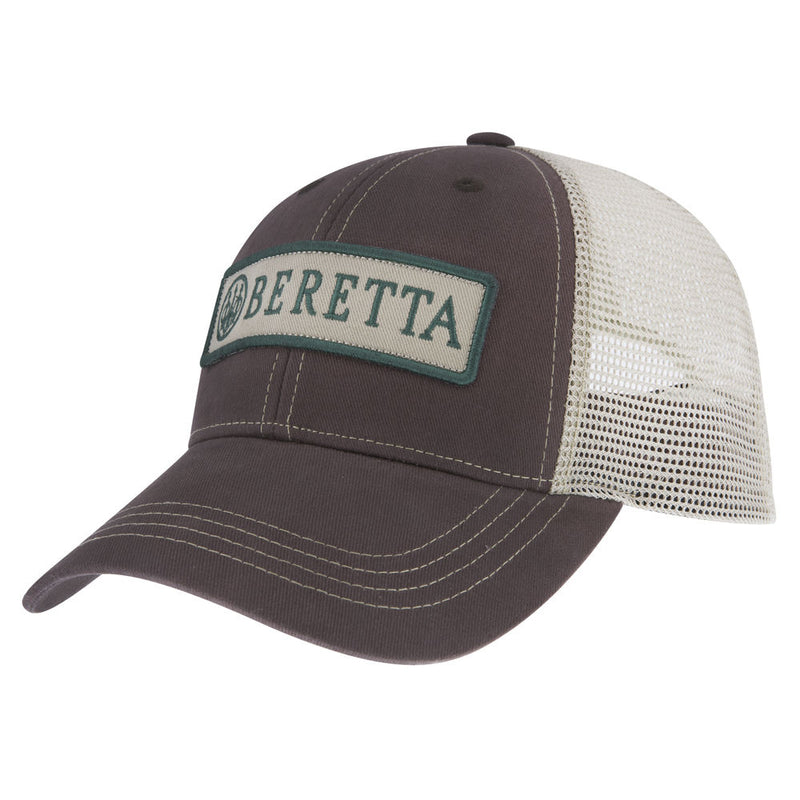 PATCH TRUCKER HAT BROWN OSFA
