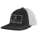 FLAT BILL PATCH TRUCKER CHARCOAL GREY