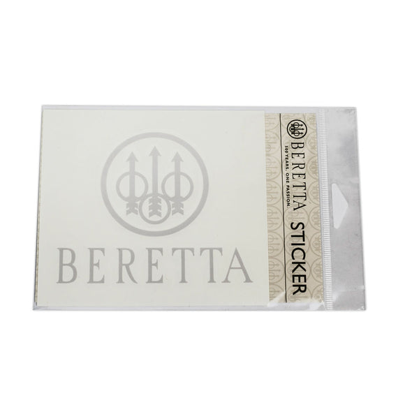 BERETTA WINDOW DECALS - WHITE