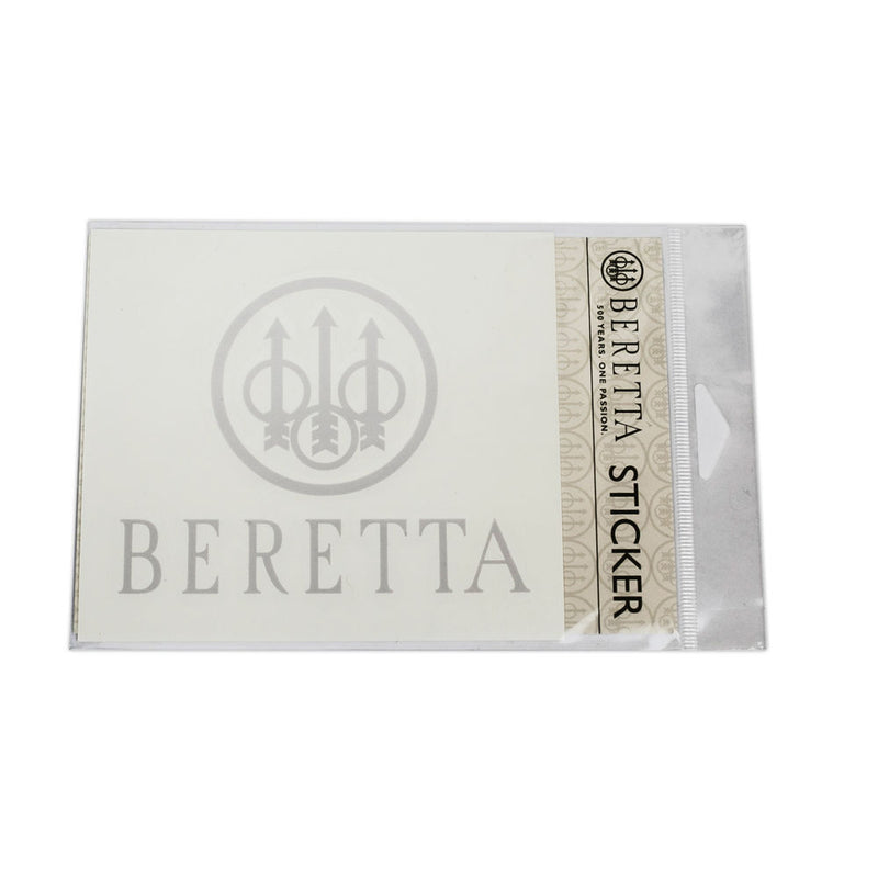 BERETTA WINDOW DECALS - WHITE
