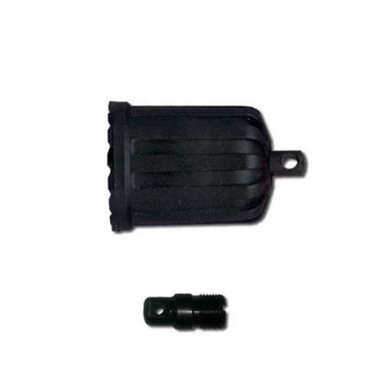 XTR FORND CAP W/SWIV STUD/STOCK STUD BLK
