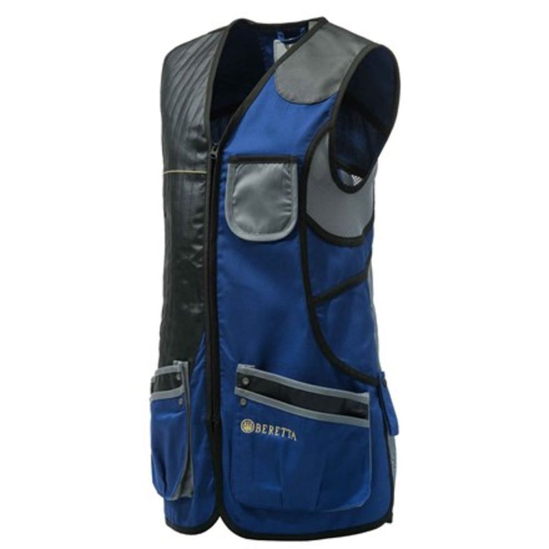 WOMENS SPORTING VEST ROYAL BLUE/GREY XXL
