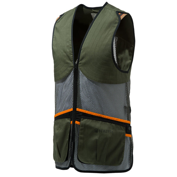 FULL MESH VEST DARK OLIVE S S