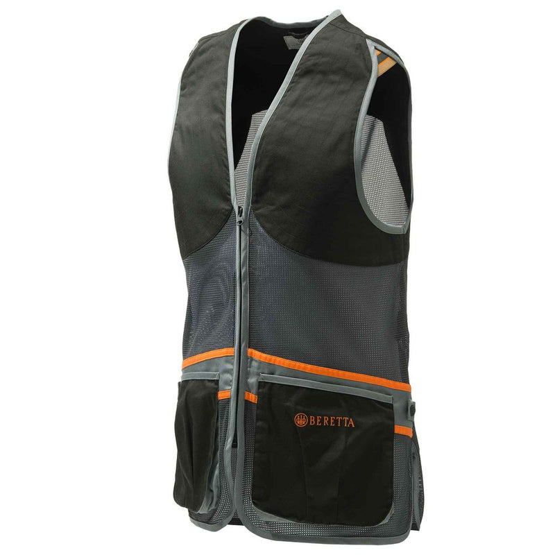 FULL MESH VEST BLACK GREY XXL