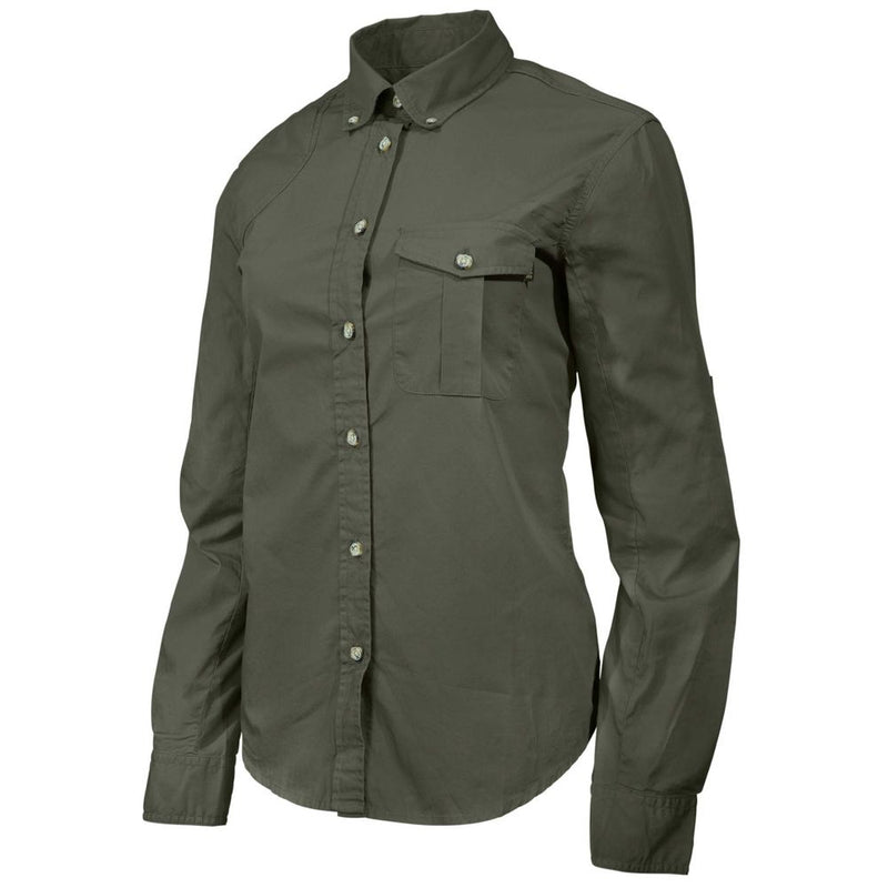 WOMENS TM SHOOTING SHIRT GREEN S