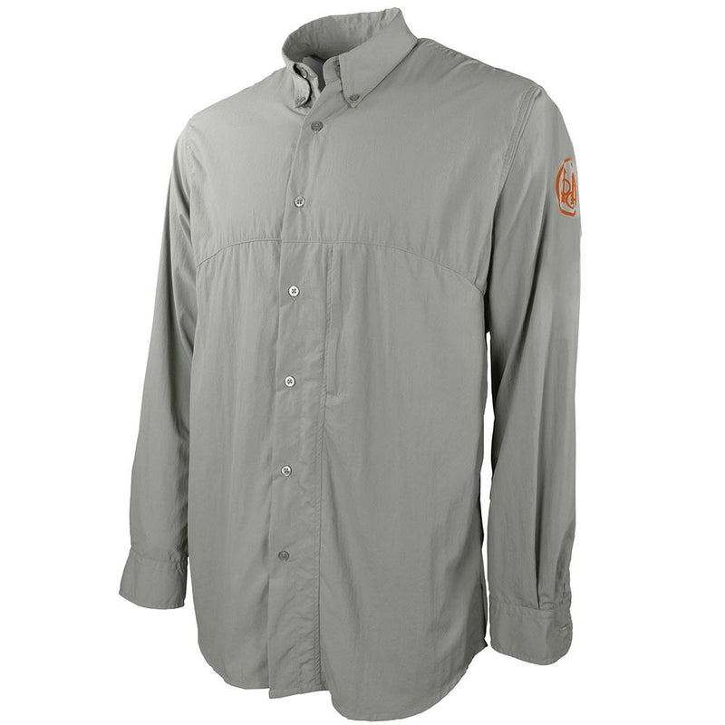 BUZZI SHOOTING SHIRT L/S LIGHT GREY MED