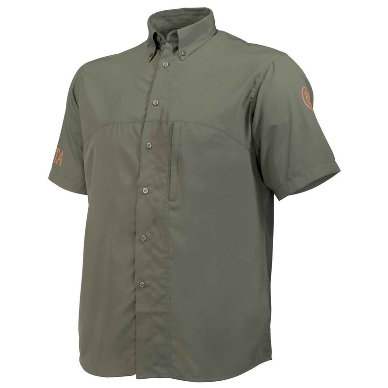 BUZZI SHOOTING SHIRT S/S GREEN XX-LARGE
