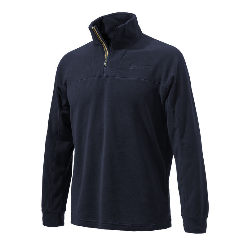 HALF ZIP FLEECE NAVY M